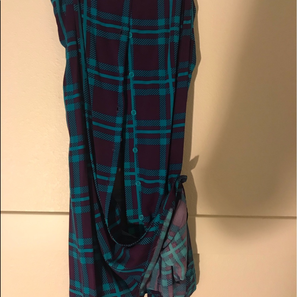 Plaid summer dress